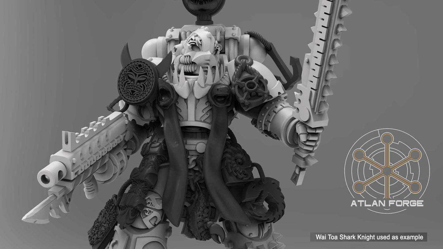 Wai Toa (Shark Knights) - Accessories by Atlan Forge
