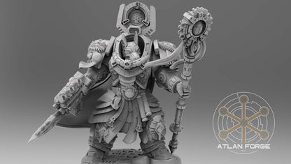 Aegyptus Nehebkau Sorcerer in Heavy Armor by Atlan Forge