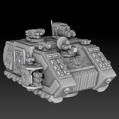 Silver Wardens Grav Raider/Troop Carrier by DMG Minis