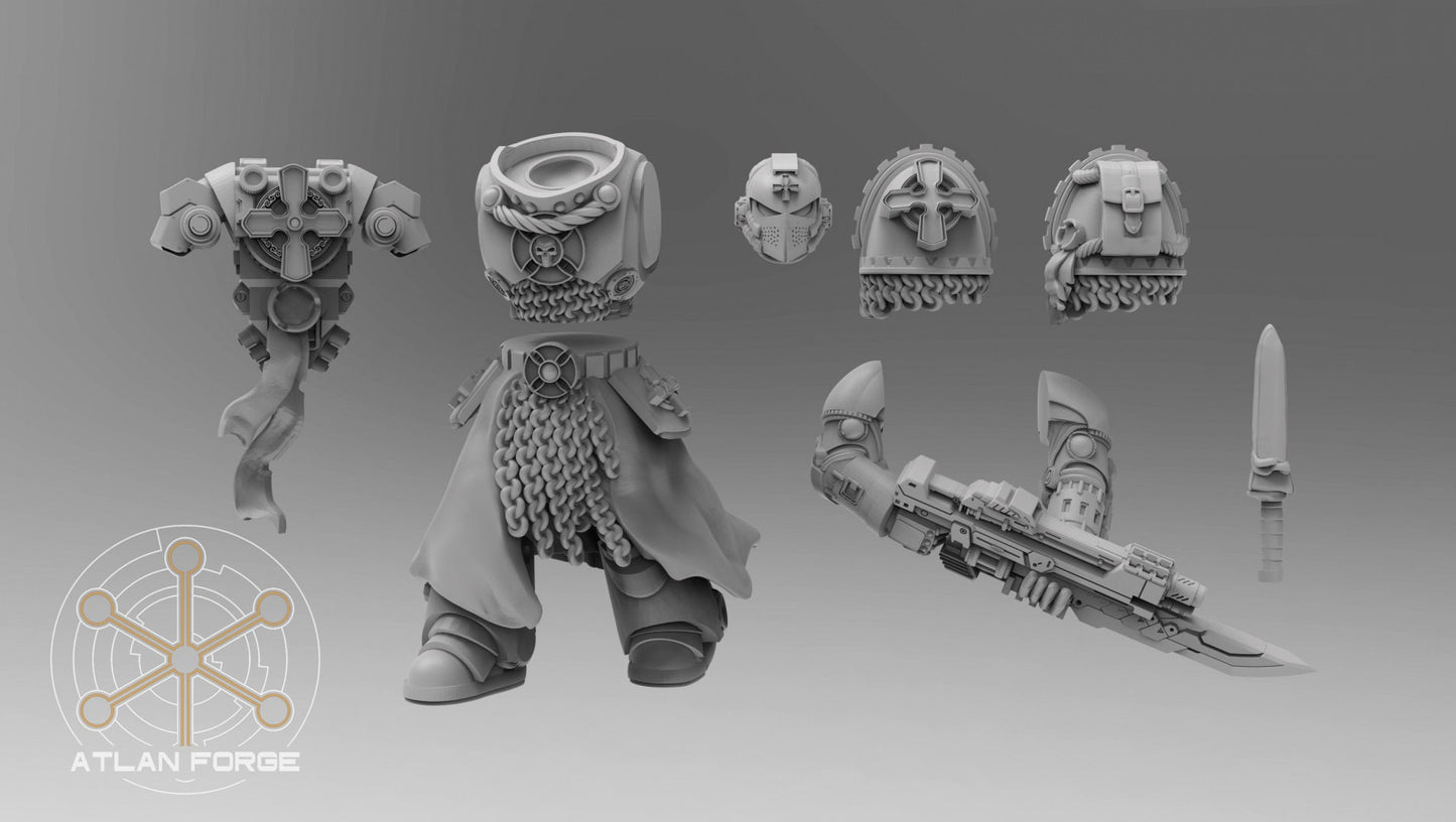 Knights Templar Sergeant by Atlan Forge