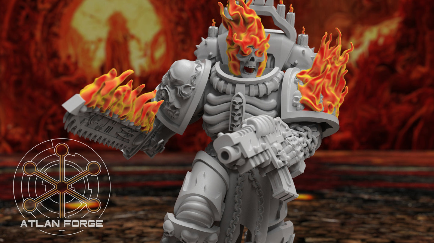 Hades Burning Legion - Melee (5-Unit Set) by Atlan Forge