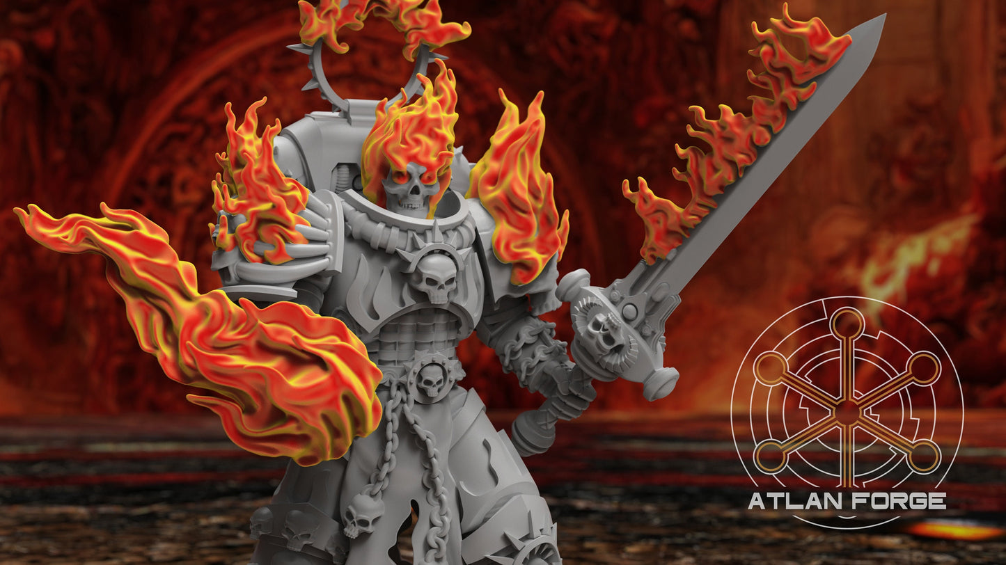 Hades Burning Legion - Melee (5-Unit Set) by Atlan Forge